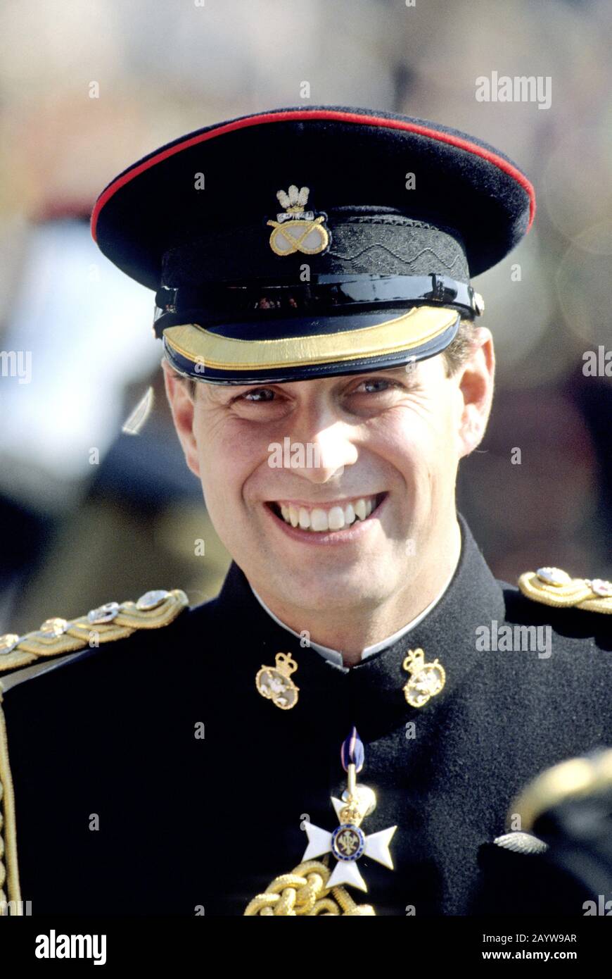 HRH Prince Andrew as Colonel in Chief of the Staffordshire Regiment ...