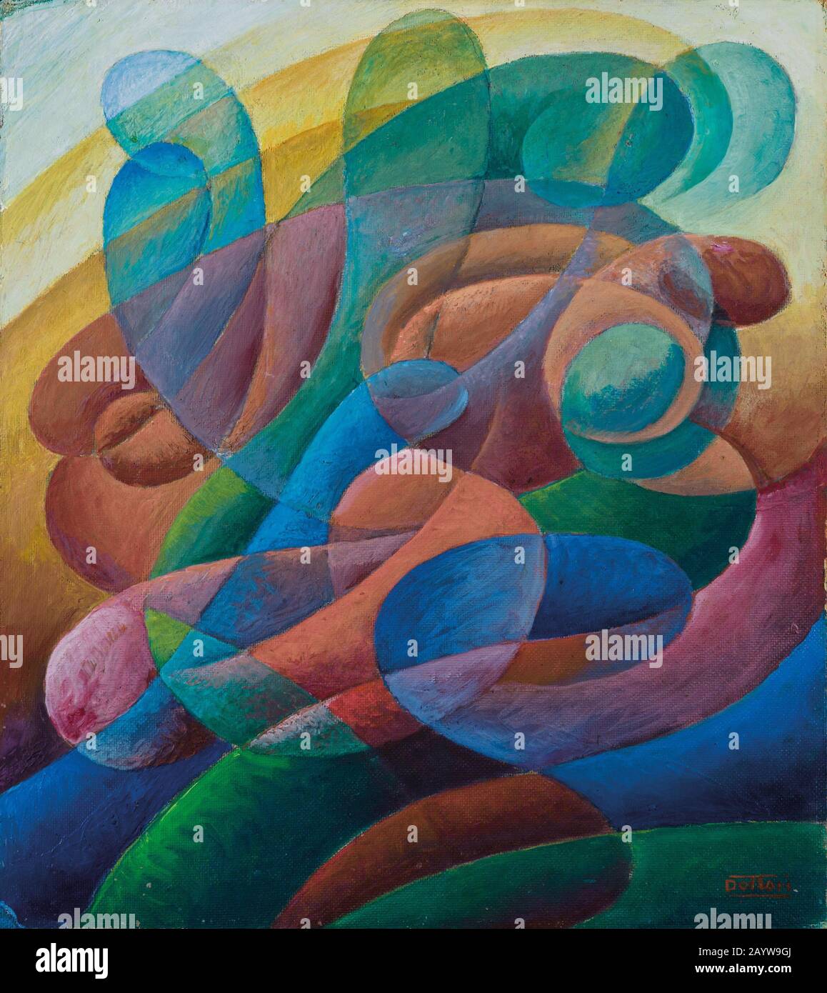 Colori innamorati. Museum: PRIVATE COLLECTION. Author: GERARDO DOTTORI