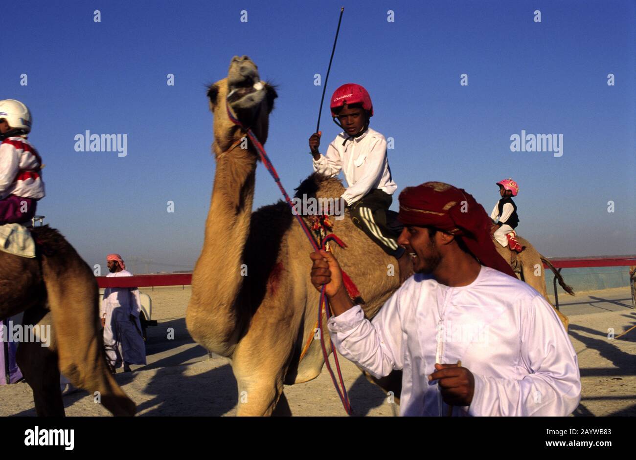 Child camel jockey uae hi-res stock photography and images - Alamy