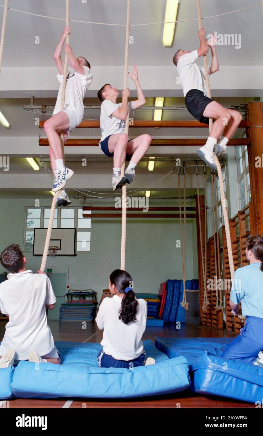 Gymnastics Rope Course College gymnastics hi-res stock photography and images - Alamy