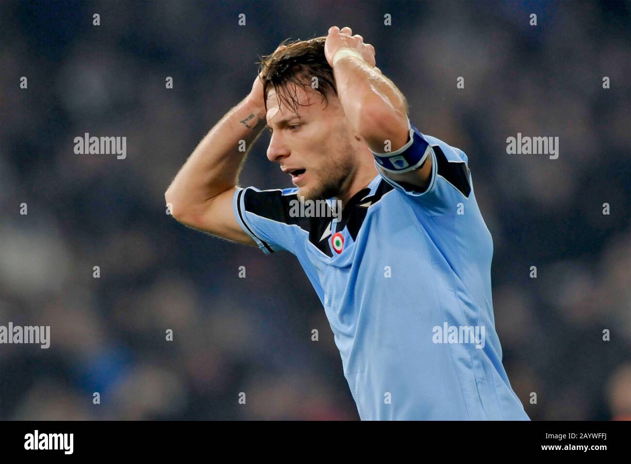 Serie A football league, Lazio 2-1 Inter 16 February 2020 Stock Photo