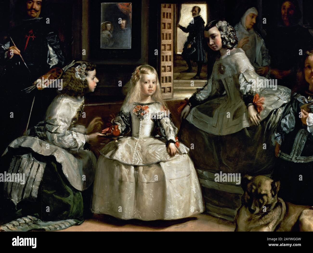 Las Meninas by Diego Velazquez in the Museo del Prado Madrid