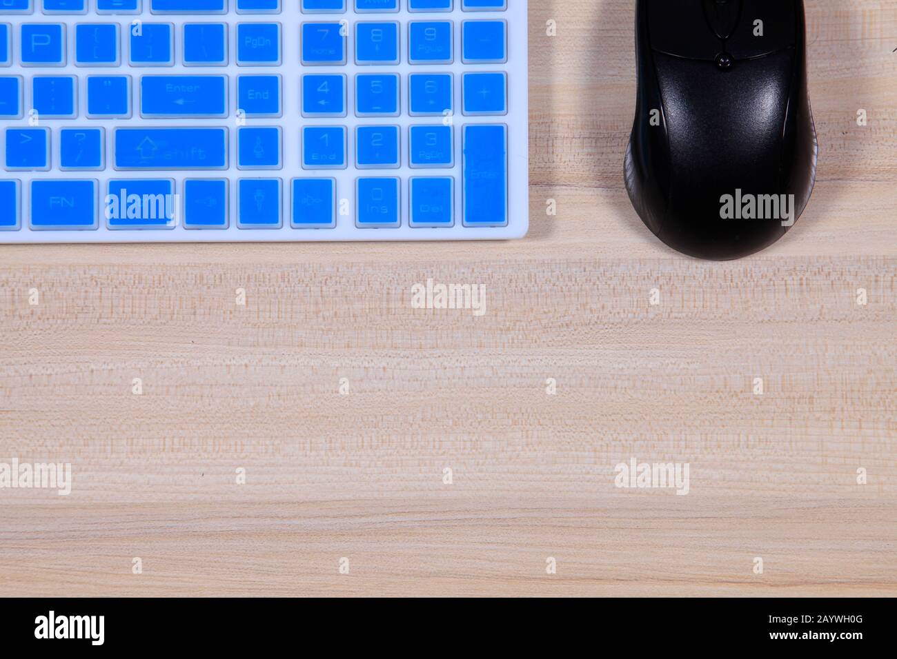 The keyboard and mouse Stock Photo Alamy