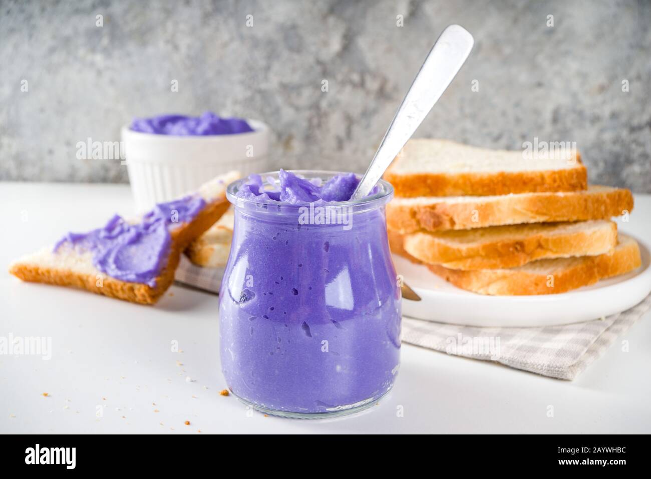 Ube Halaya. Halayang Ube. Trendy purple halaya yam jam, Filipino sweet