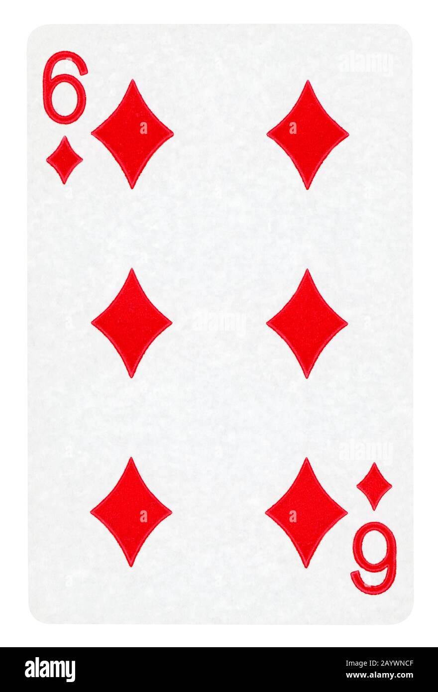 Diamond card 6 hi-res stock photography and images - Alamy