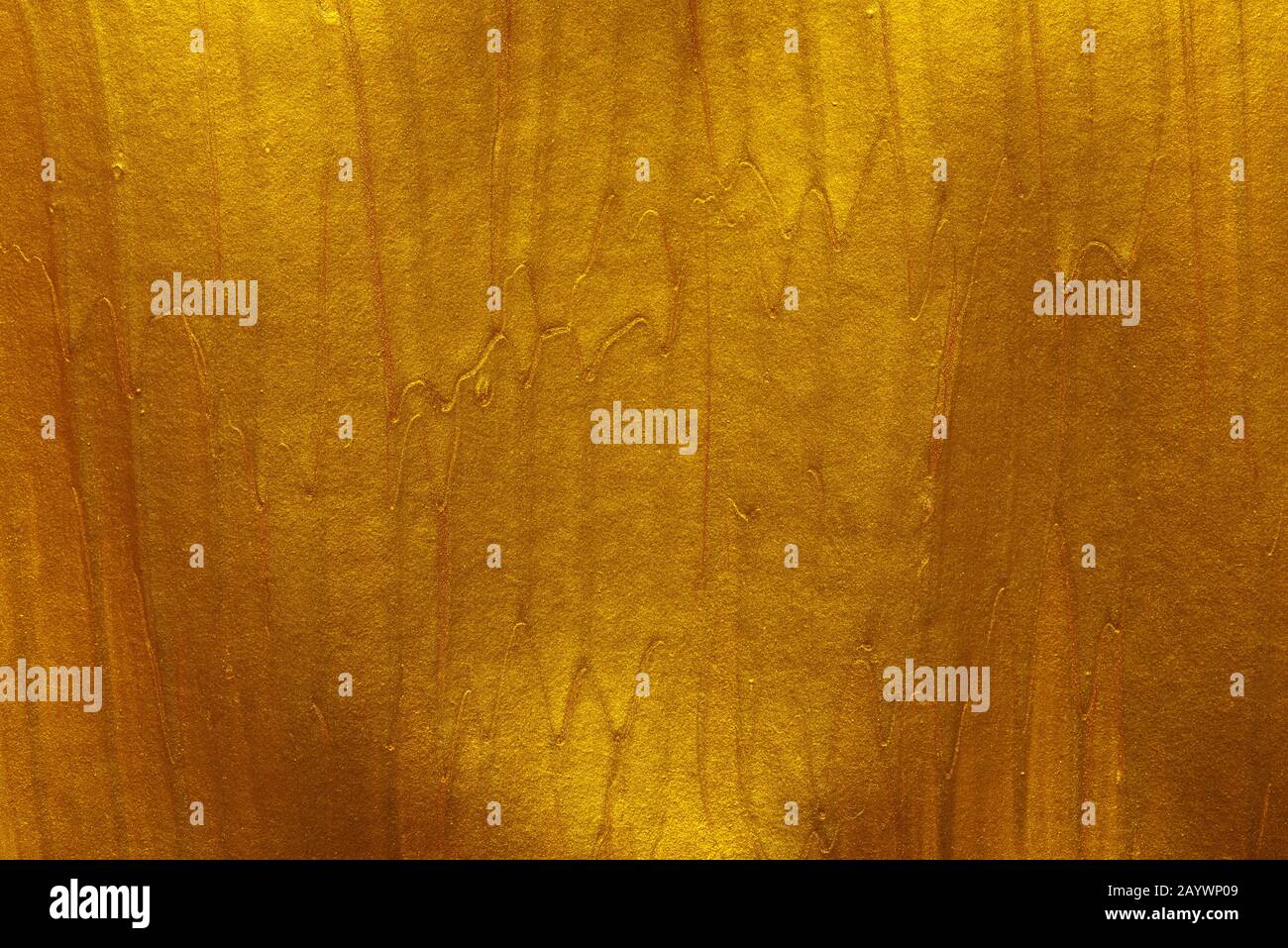 Gold paint strokes texture background Stock Photo