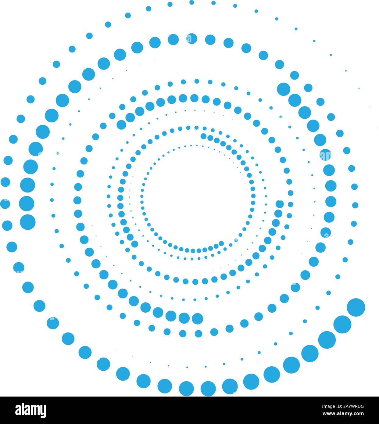 halftone circle dots vector illustration design Stock Vector Image ...
