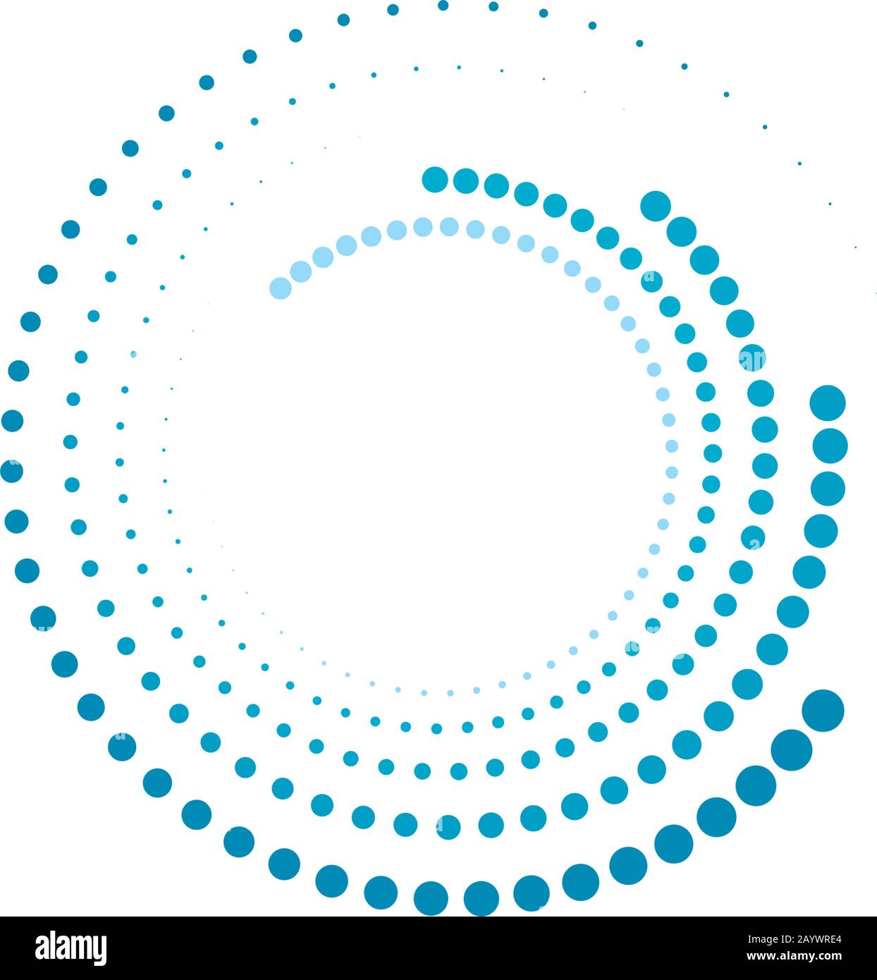 halftone circle dots vector illustration design Stock Vector Image ...