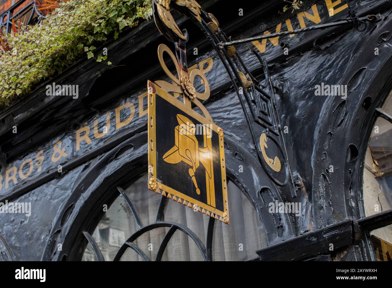Frontage of Berry Bros & Rudd, Wine and Spirit Merchants, St. James's