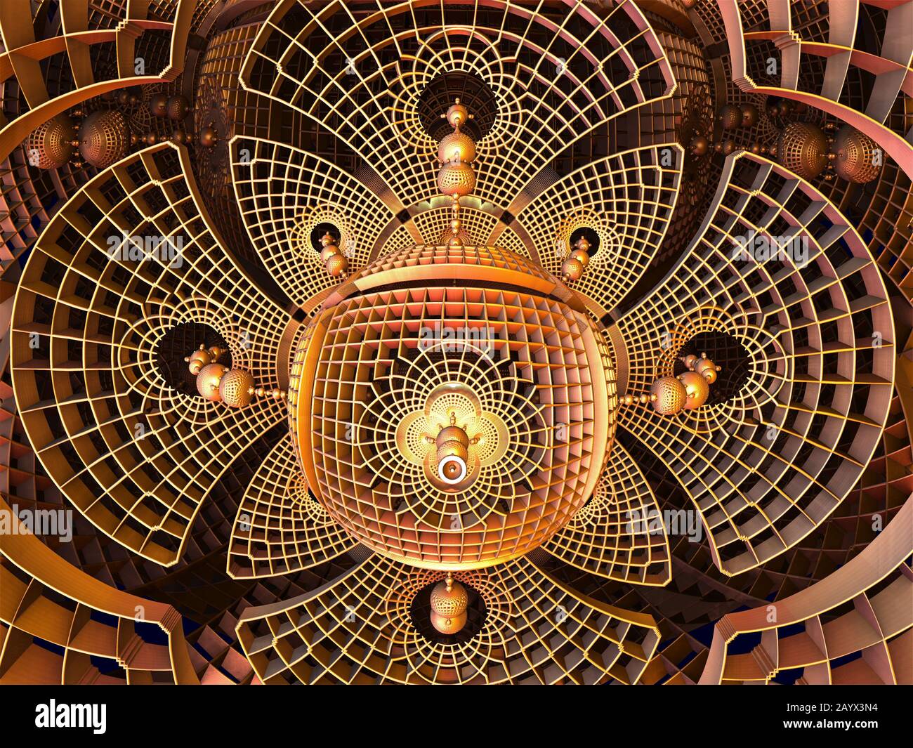 Computer rendered virtual scenery for creative design Stock Photo Alamy