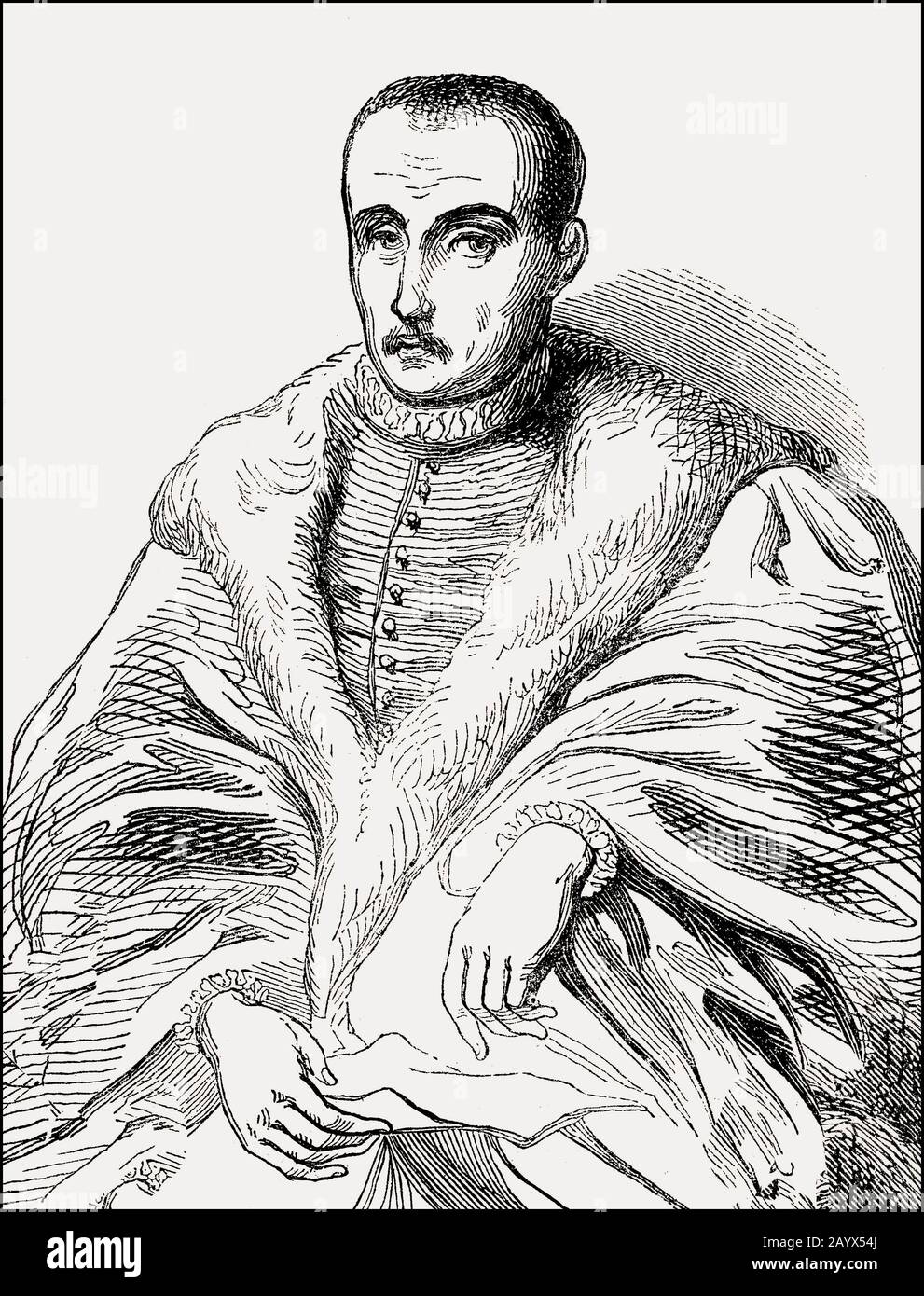 Guillaume de Lamoignon, 16171677, a French jurist Stock Photo Alamy