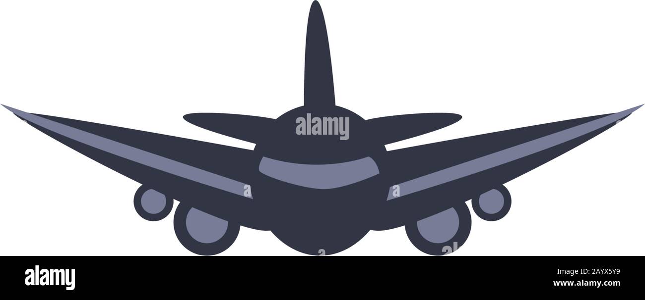 Airplane fill style icon design, Plane vehicle transportation fly air ...