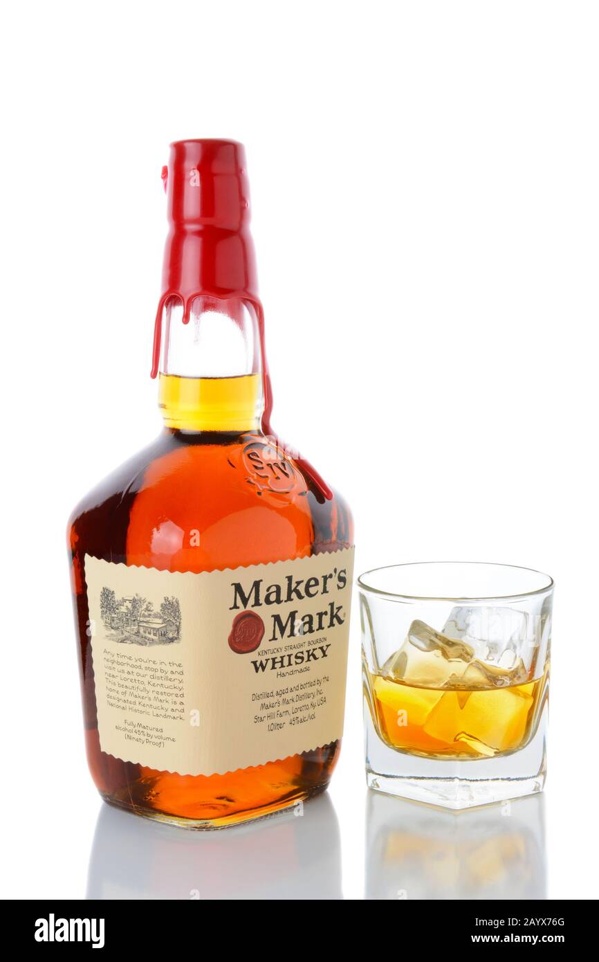 Makers mark whiskey hi-res stock photography and images - Alamy