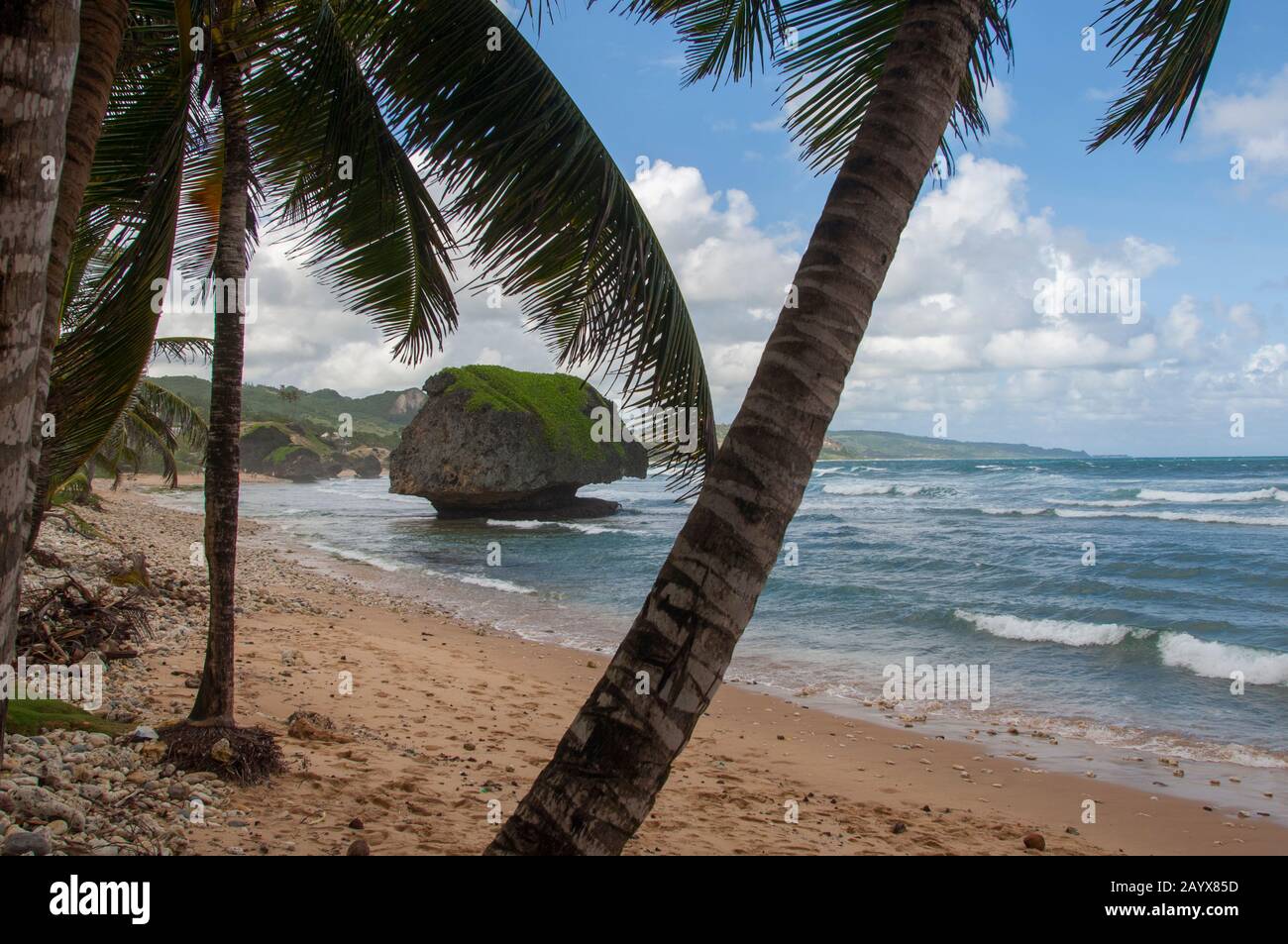 The Soup Bowl at Bathsheba, a beach with interesting rock formation
