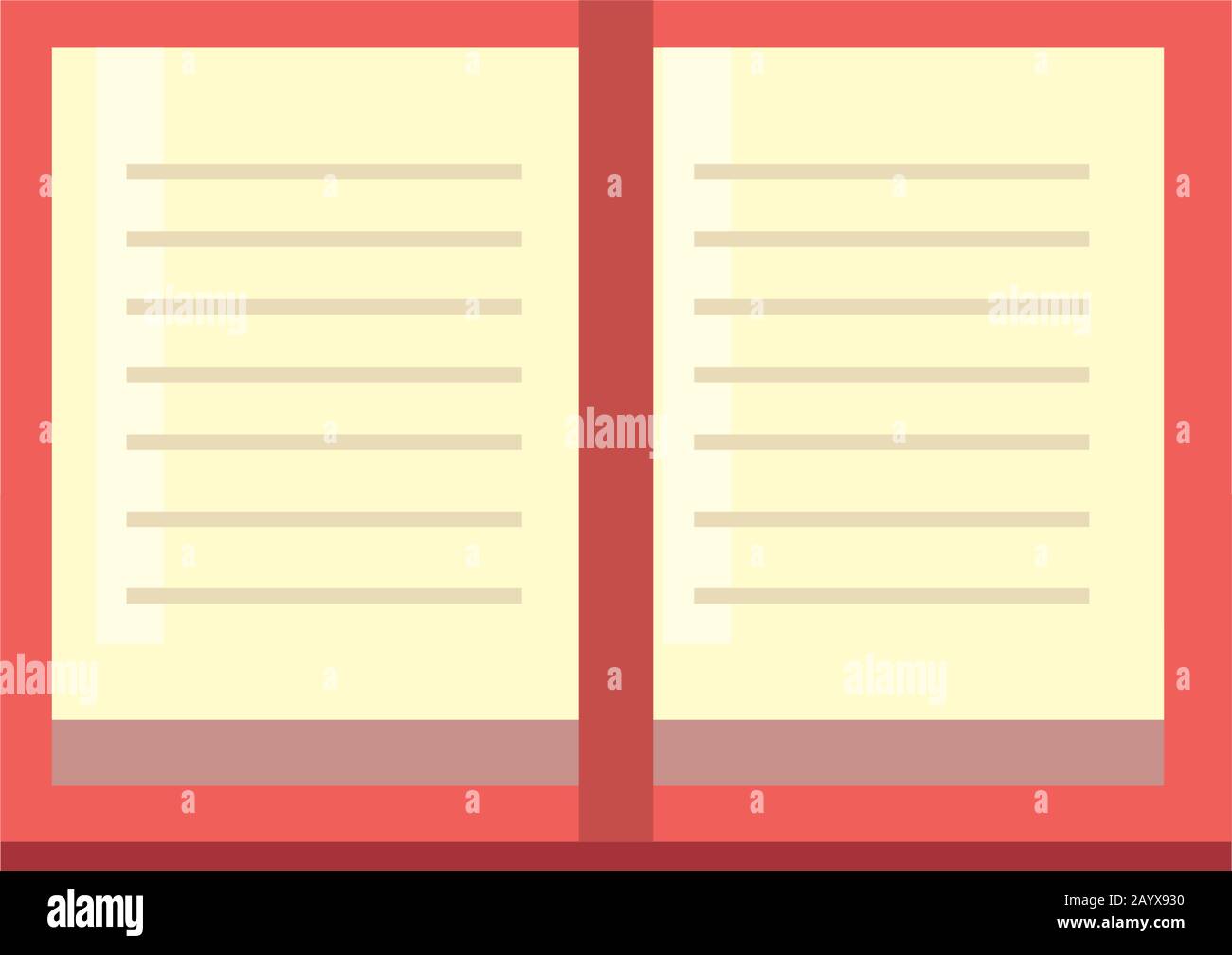 book and lupe fill style icon design, Education literature read library ...