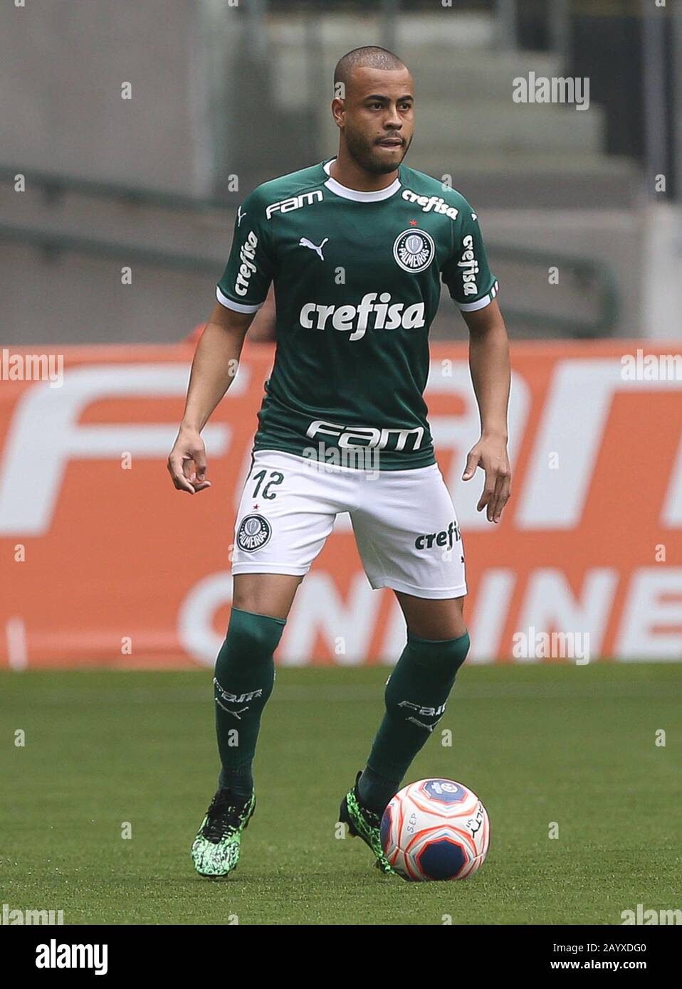 Sao Paulo Sp 16 02 2020 Palmeiras X Mirassol The Player Mayke From Se Palmeiras In A Game Against The Mirassol Fc Team During A Match Valid For The Sixth Round Of