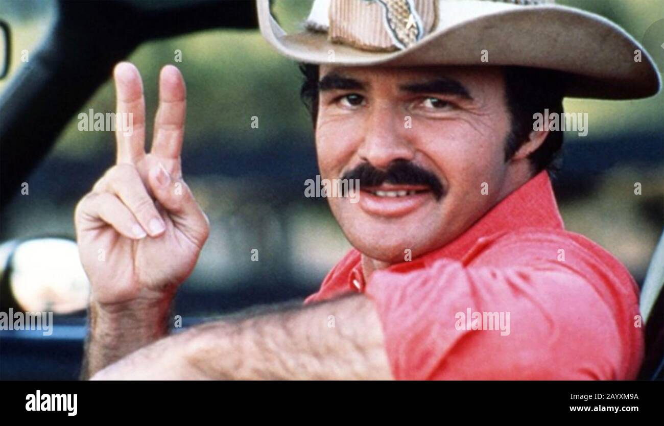 SMOKEY AND THE BANDIT II 1980 Universal Pictures film with Burt Reynolds Stock Photo