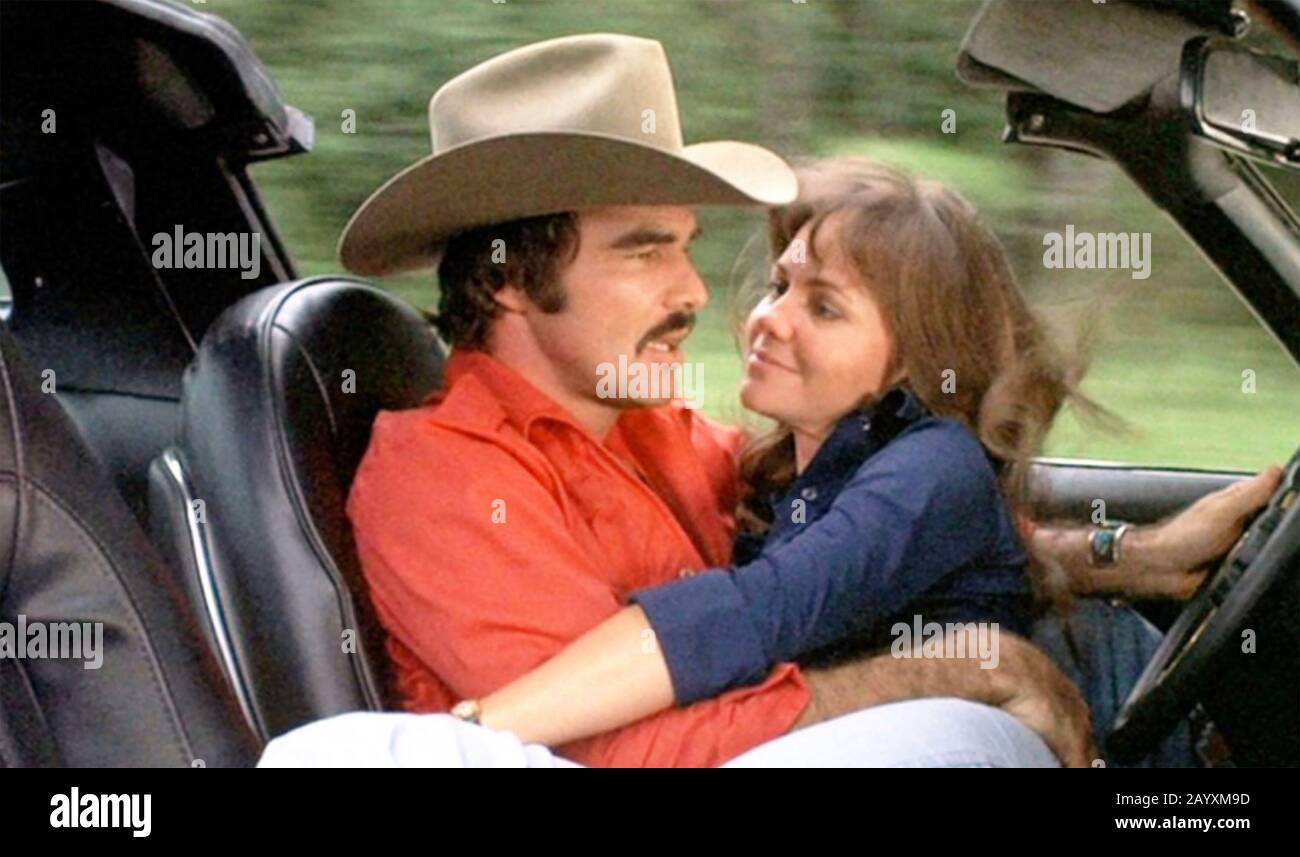 SMOKEY AND THE BANDIT II 1980 Universal Pictures film with Burt Reynolds and Sally Field Stock Photo