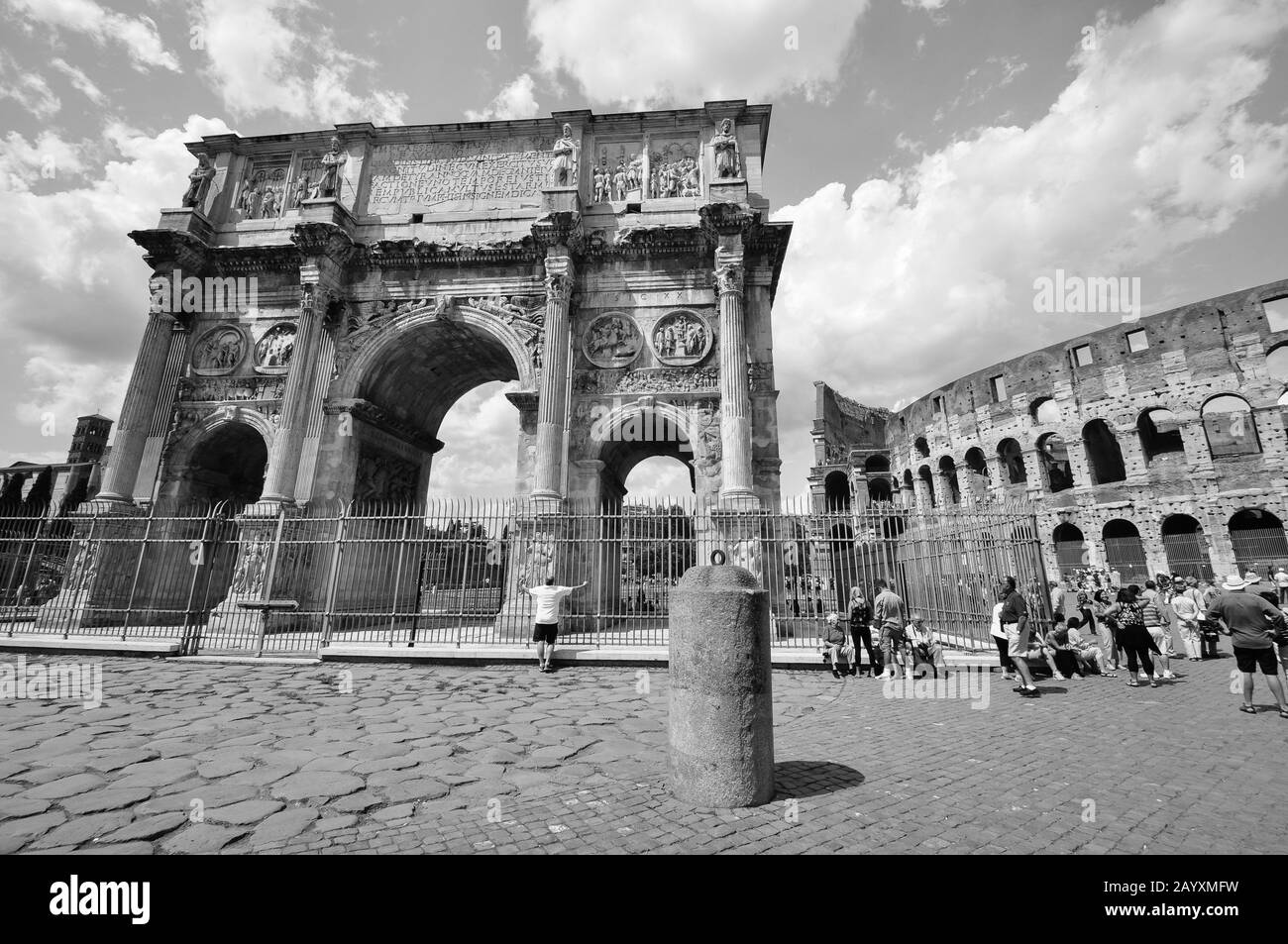 Constantine fountain Black and White Stock Photos & Images Alamy