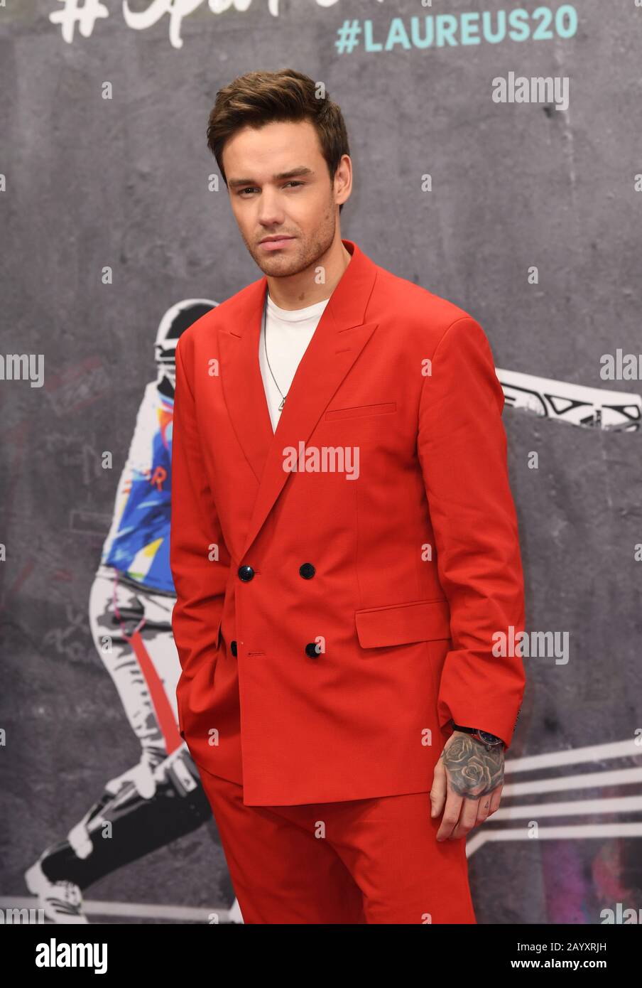 Berlin Germany 17th Feb 2020 Liam Payne Singer Comes To The Verti Music Hall For The Presentation Of The Laureus Sport Awards Credit Jorg Carstensen Dpa Alamy Live News Stock Photo Alamy