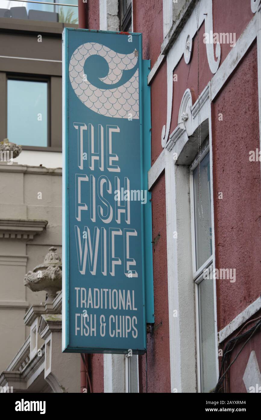 Fish chip shop sign hires stock photography and images Alamy