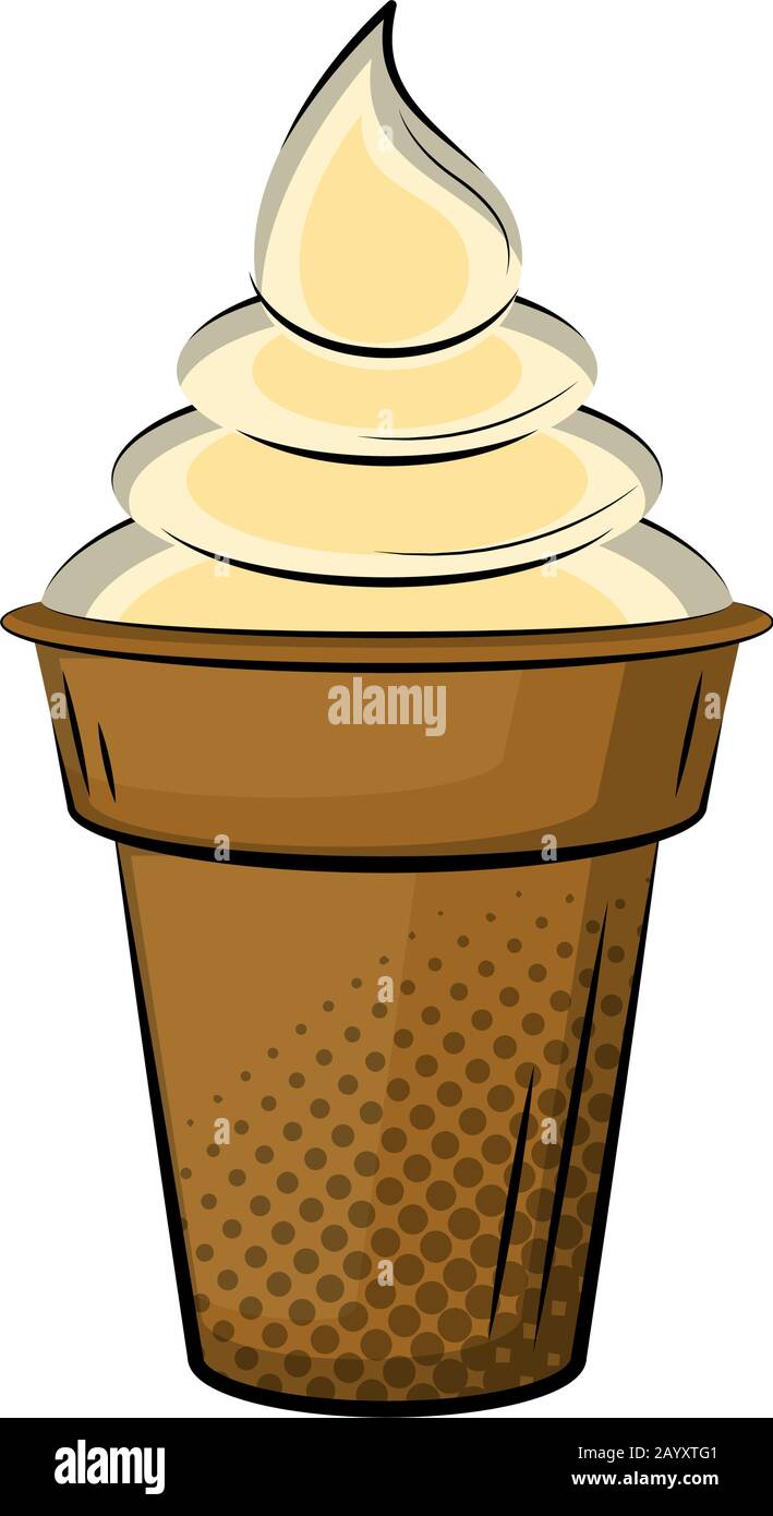 Isolated ice cream cone Stock Vector Image & Art - Alamy