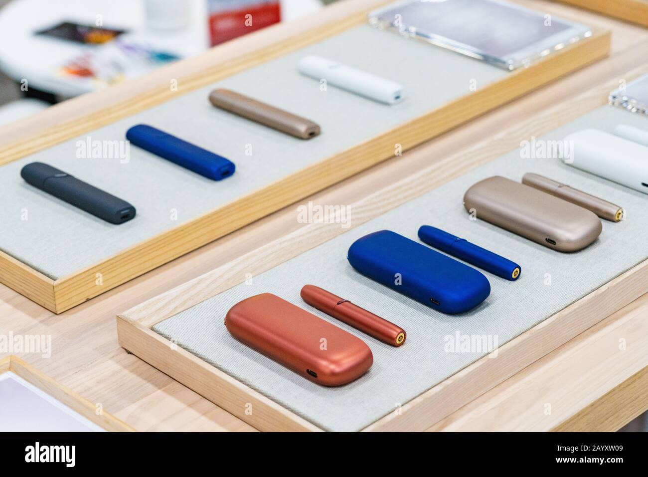 Vaping cigarette hi-res stock photography and images - Alamy