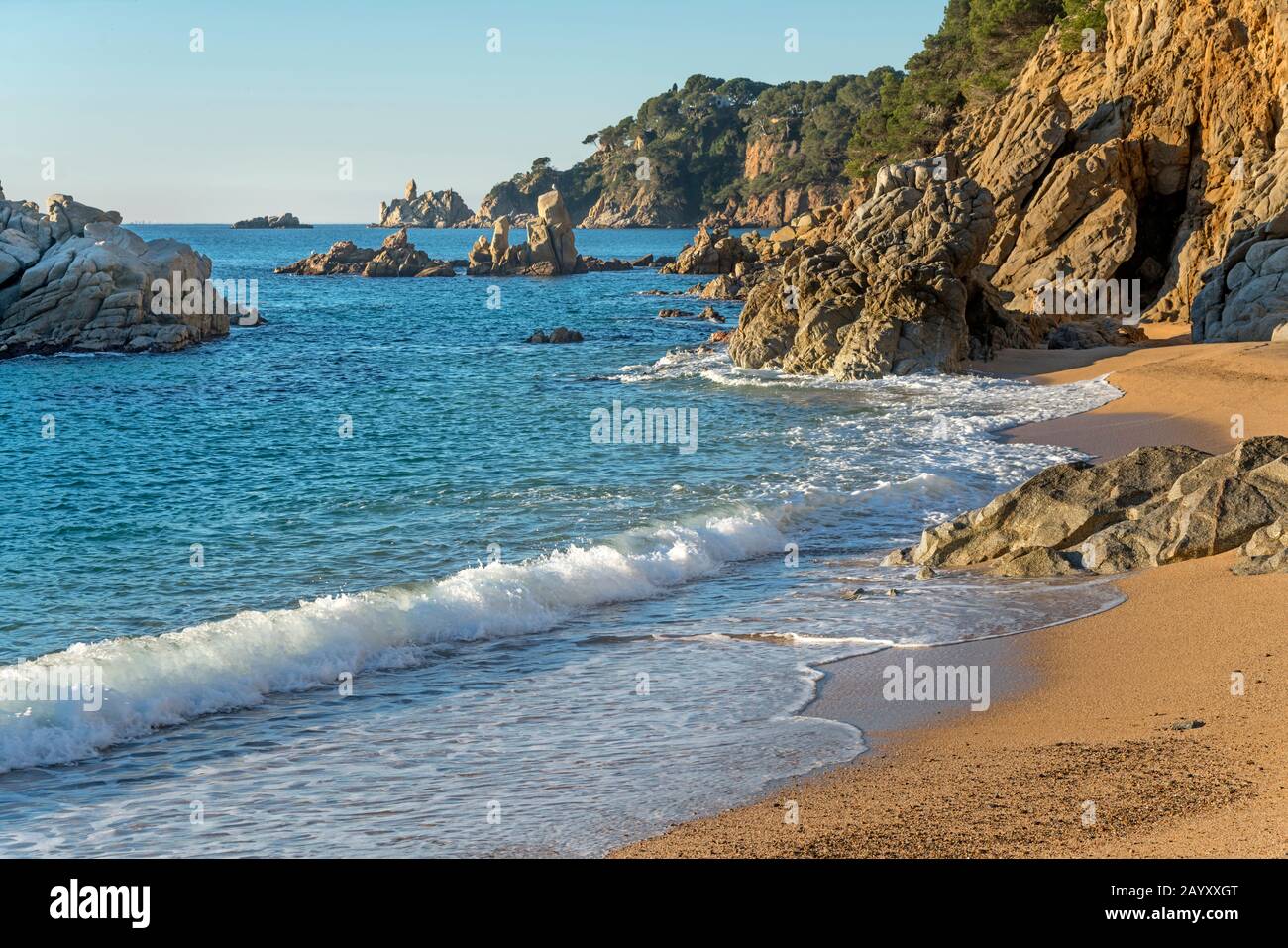 Lloret de mar beach hi-res stock photography and images - Alamy