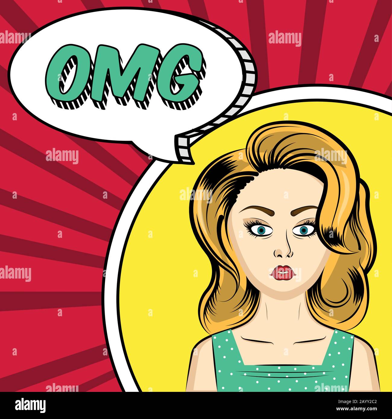 Pop art illustration Stock Vector Image & Art - Alamy