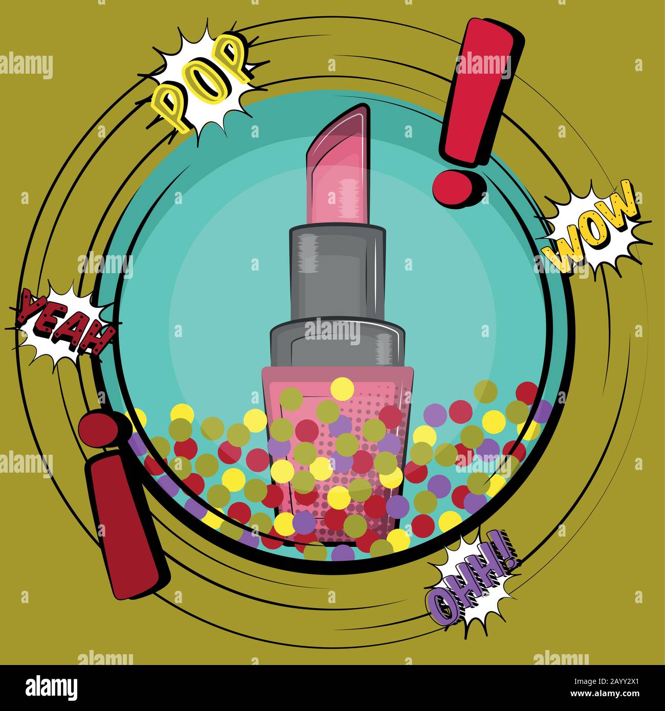 Pop art illustration Stock Vector Image & Art - Alamy
