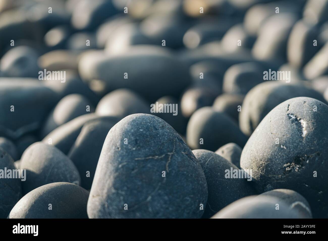 Smooth Blocks Rounded Textures Smooth Round Pebble; Natura Background. Textures Stock Photo - Alamy