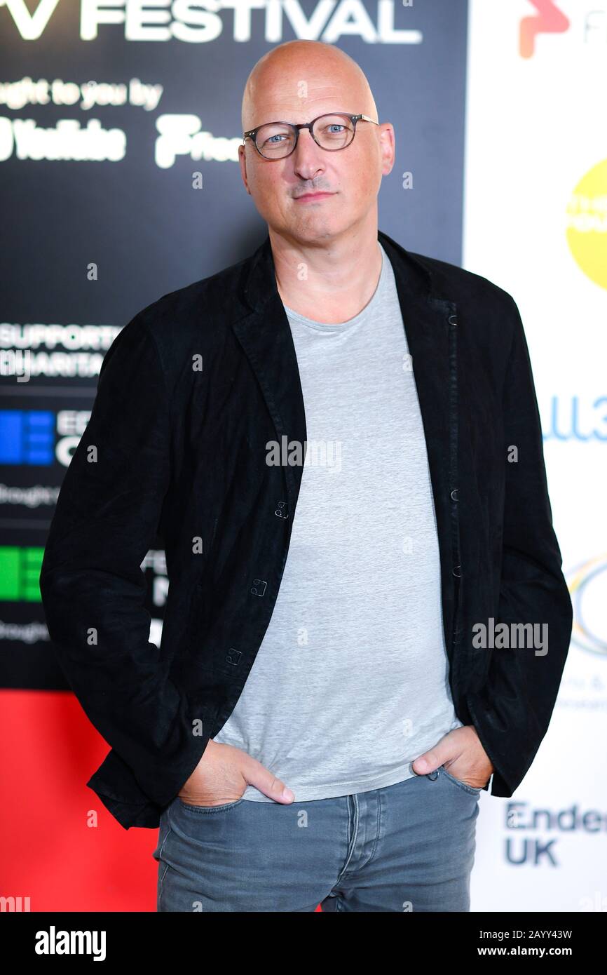 Dan Reed attends the annual Edinburgh TV Festival at the EICC for