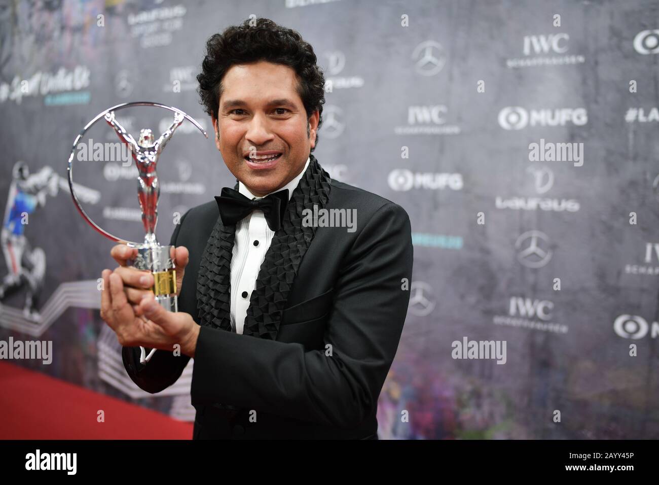 Berlin Germany 17th Feb 2020 Laureus Best Sporting Moment On The Shoulders Of A Nation Sachin
