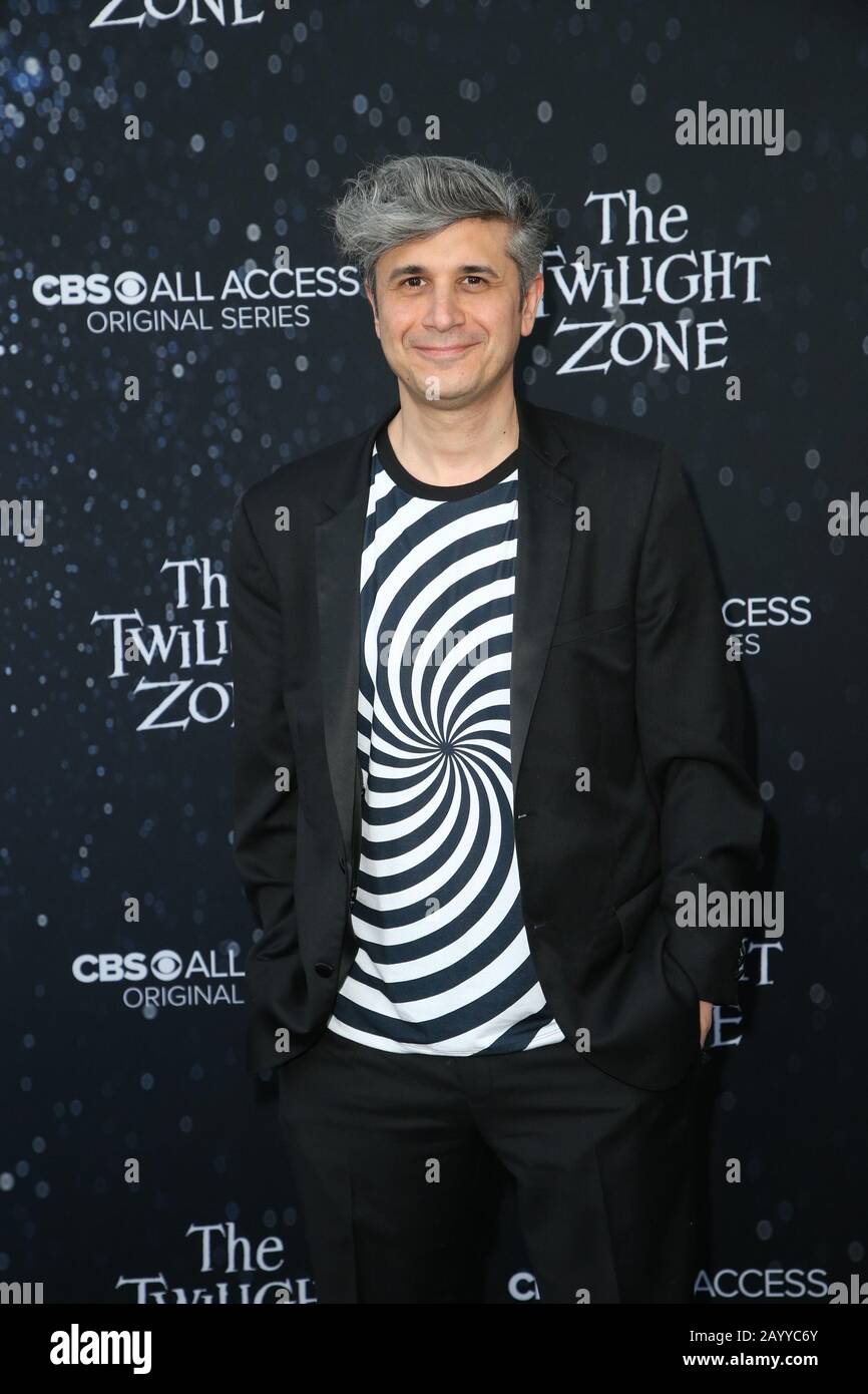 Los Angeles, CA, USA. Win Rosenfeld at CBS All Access' "The Twilight Zone" TV Series Premiere , at Harmony Gold Preview House and Theater, in Los Angeles, CA, USA. 26th March 2019. Ref: LMK88-J4625-280319 PRPHO/Landmark Media Stock Photo