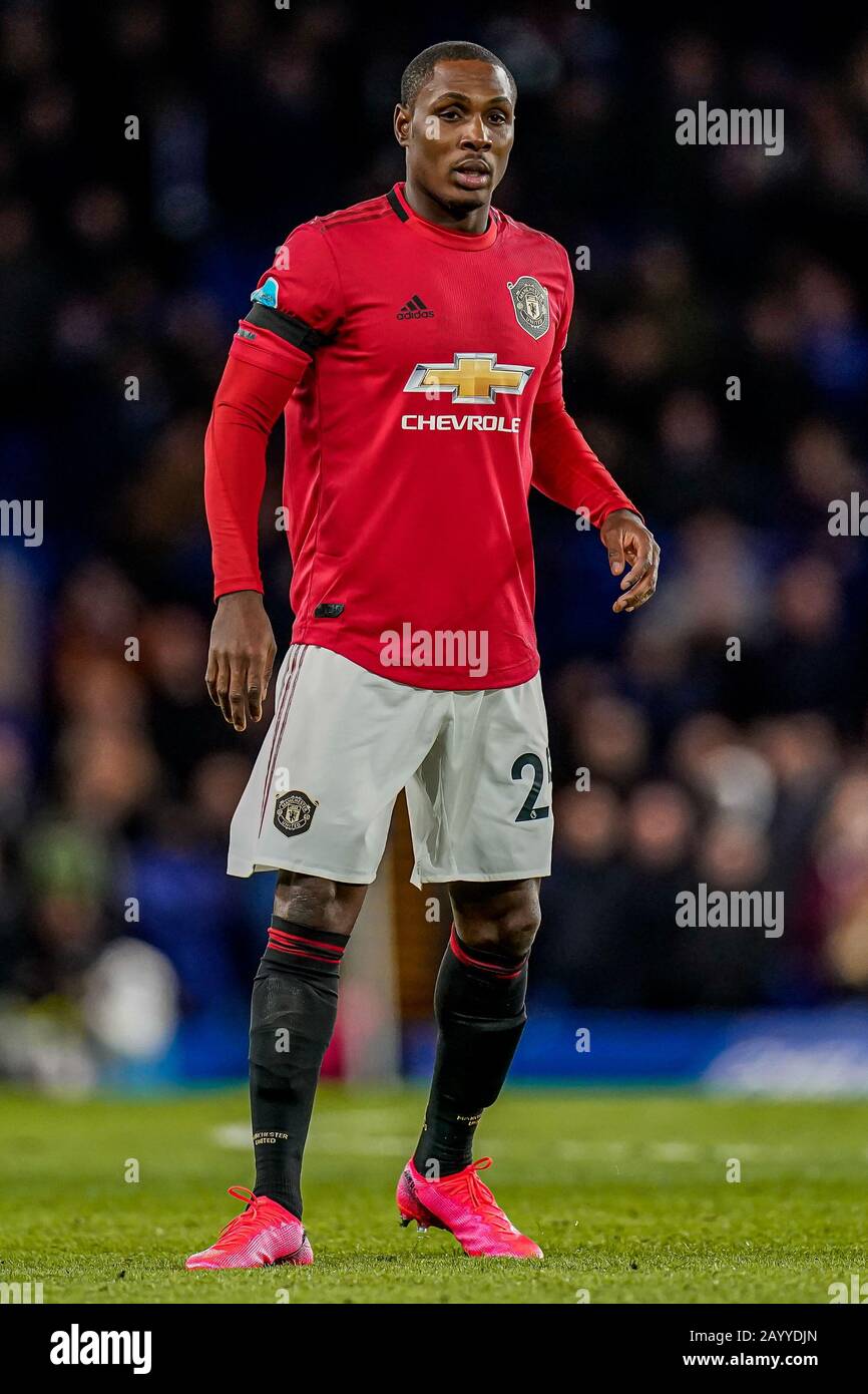 London, UK. 17th Feb, 2020. Odion Ighalo (on loan from Shanghai Shenhua) of Man Utd during the Premier League match between Chelsea and Manchester United at Stamford Bridge, London, England on 17 February 2020. Photo by David Horn. Credit: PRiME Media Images/Alamy Live News Stock Photo