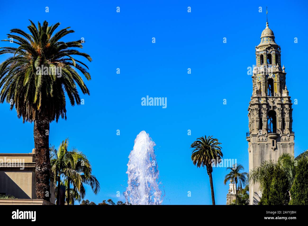 Balboa park san diego fountain hires stock photography and images Alamy