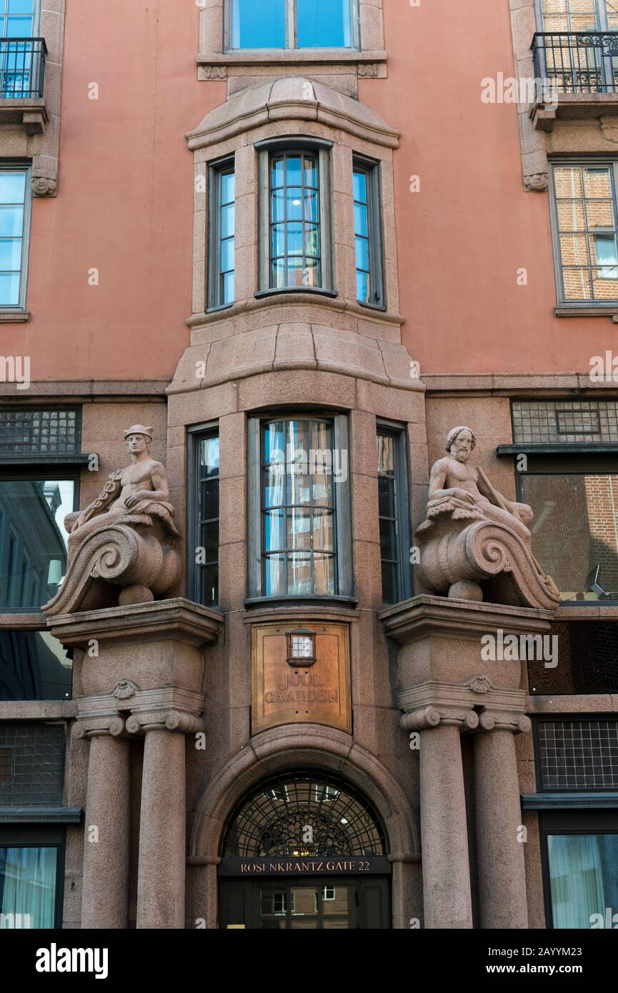 Detail of architecture in Oslo, Norway. Stock Photo