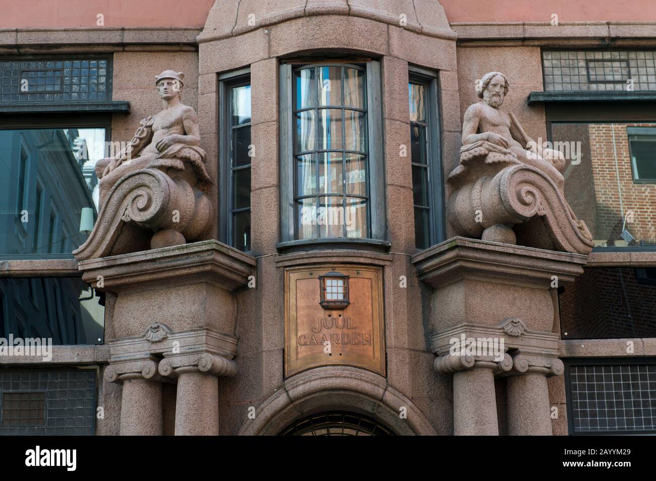 Detail of architecture in Oslo, Norway. Stock Photo