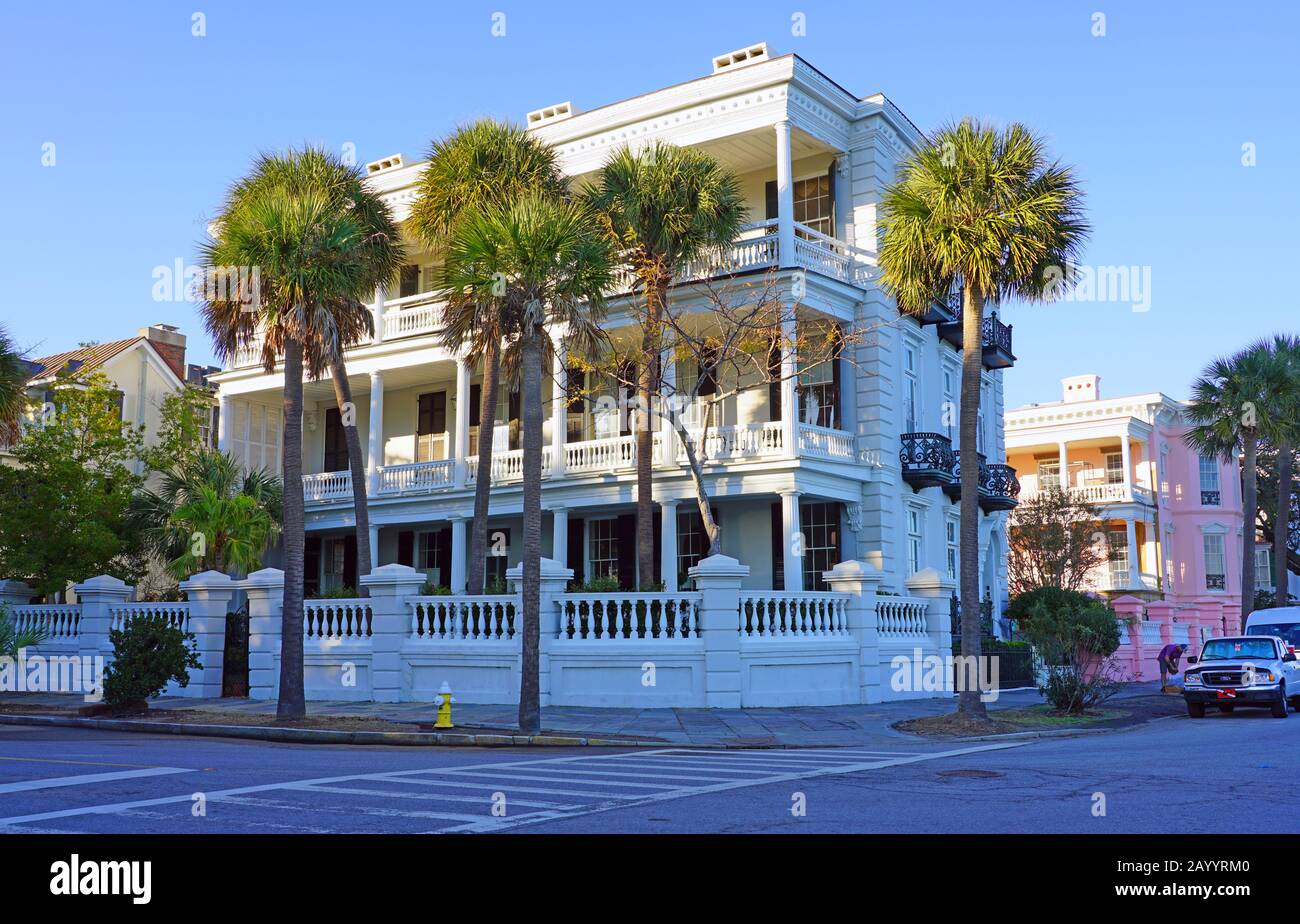 CHARLESTON SC 21 NOV 2019 View Of The Charleston Old And Historic charleston-sc-21-nov-2019-view-of-the-charleston-old-and-historic