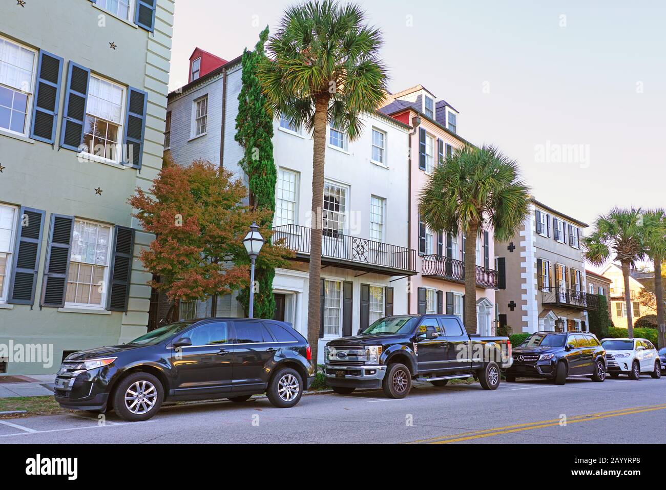 CHARLESTON SC 21 NOV 2019 View Of The Charleston Old And Historic charleston-sc-21-nov-2019-view-of-the-charleston-old-and-historic
