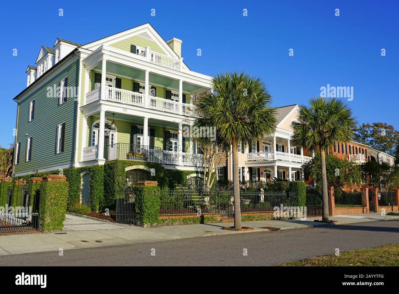 Charleston sc 21 nov 2019 view of the charleston old and historic