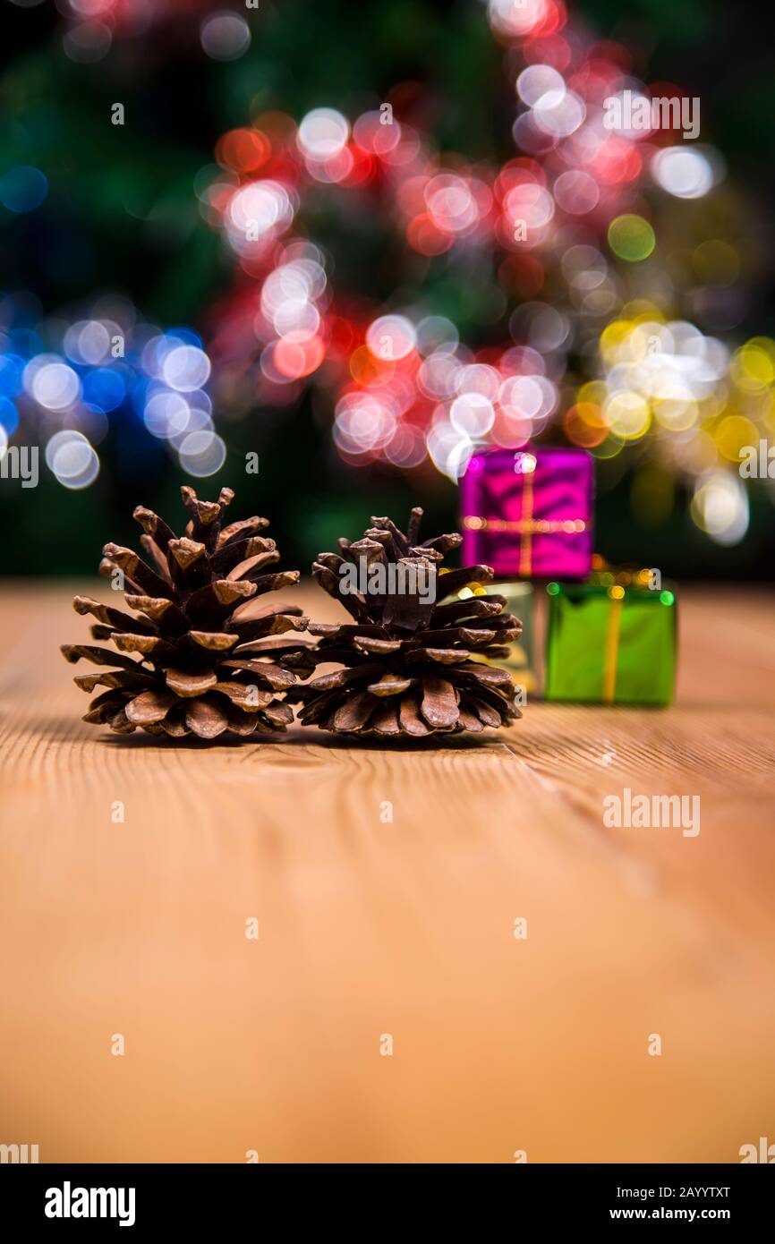 Christmas gift box Stock Photo - Alamy