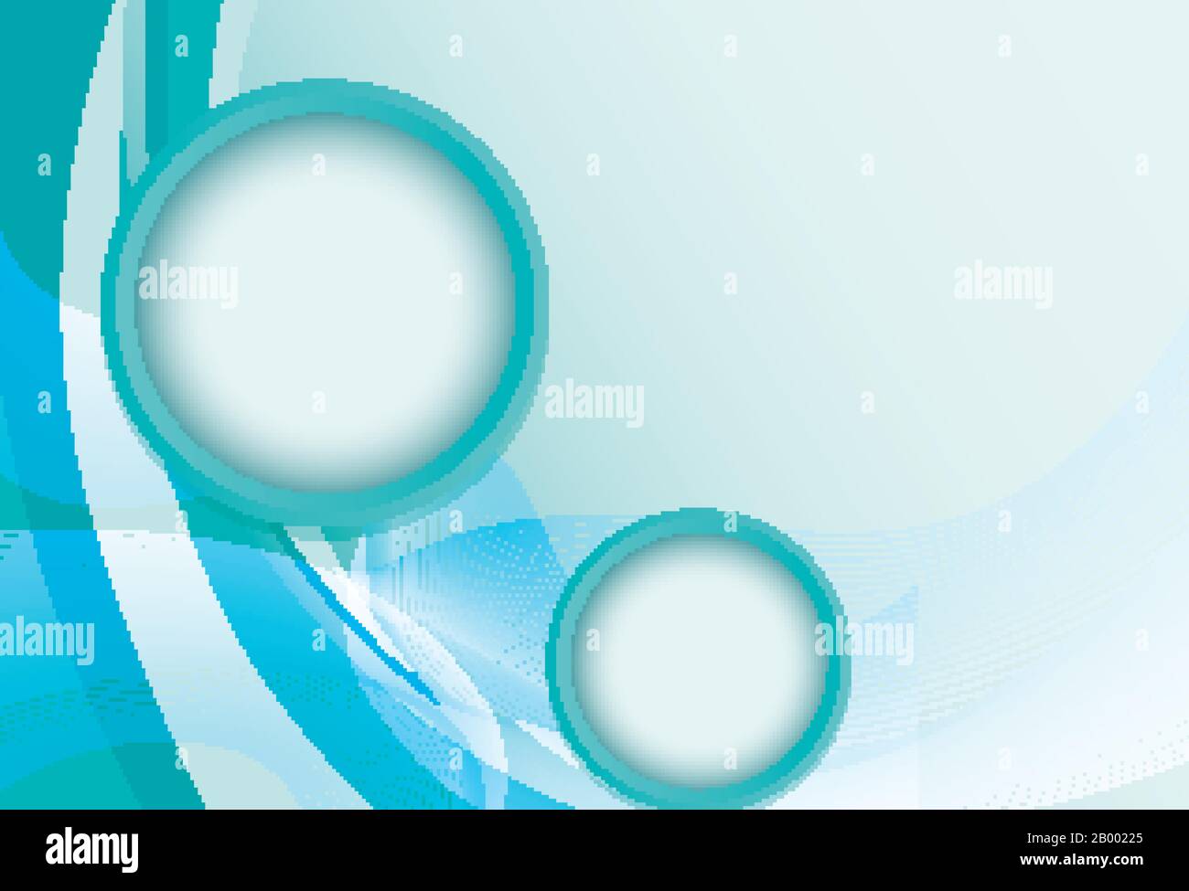 Background design with abstract patterns in green illustration Stock ...