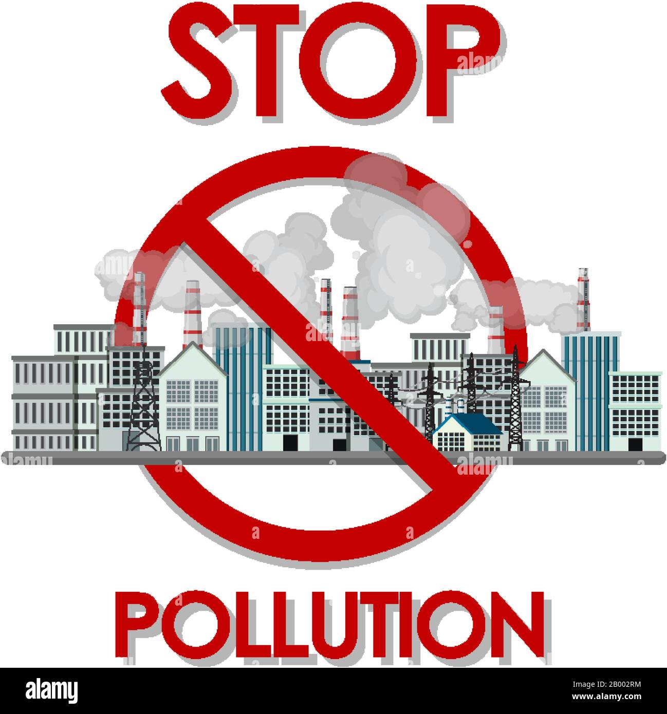 Stop Polluting Sign Stock Vector Images Alamy stop-polluting-sign-stock-vector-images-alamy
