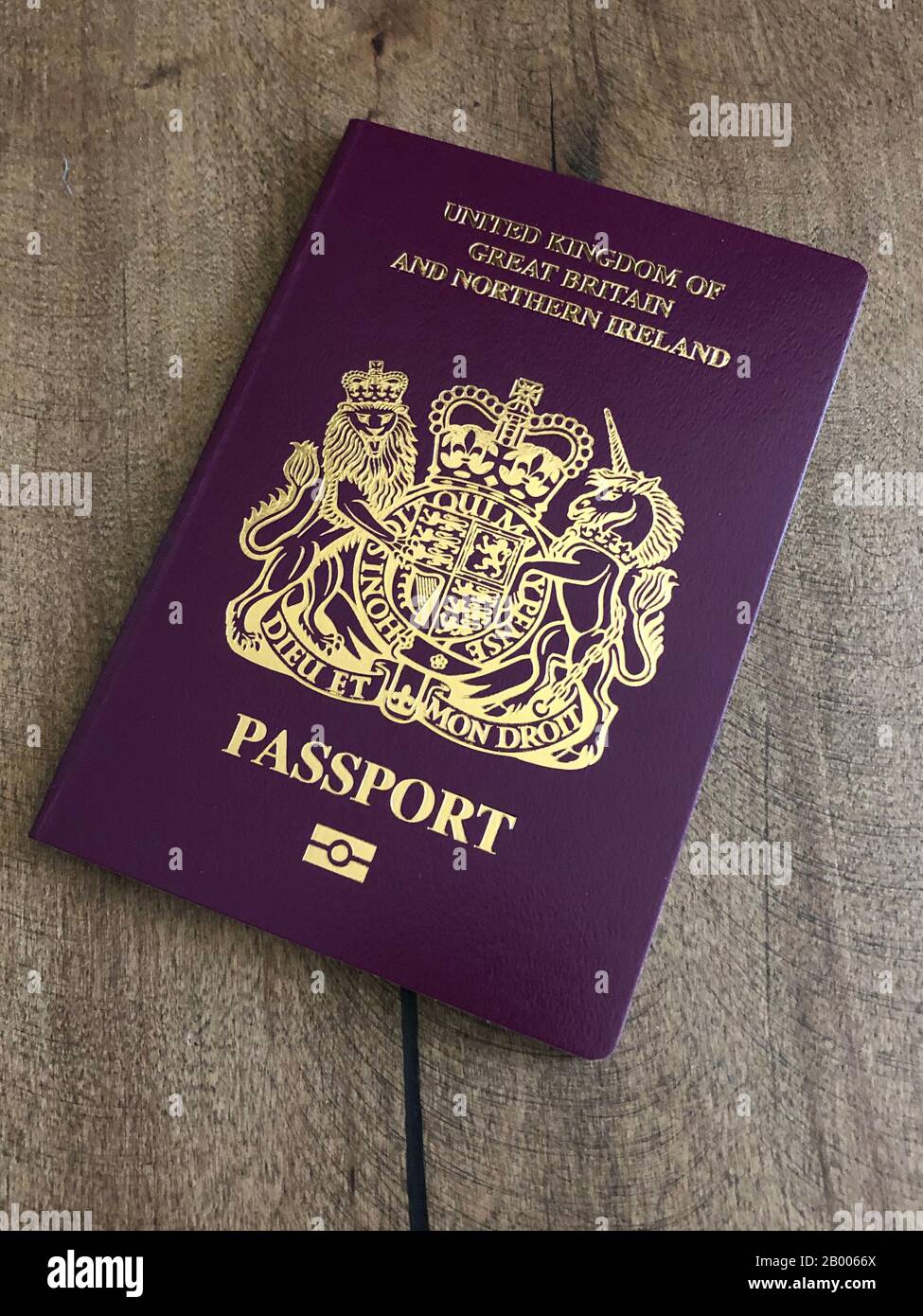 The New Post Brexit 2020 British Passport Without The Words