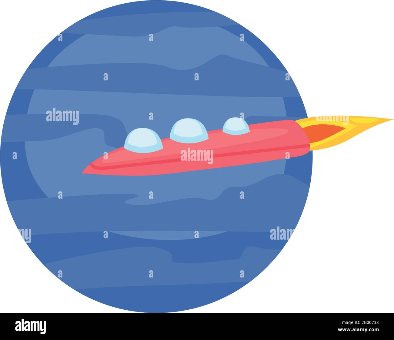 Rocket fill style icon of Space futuristic cosmos outside universe ...