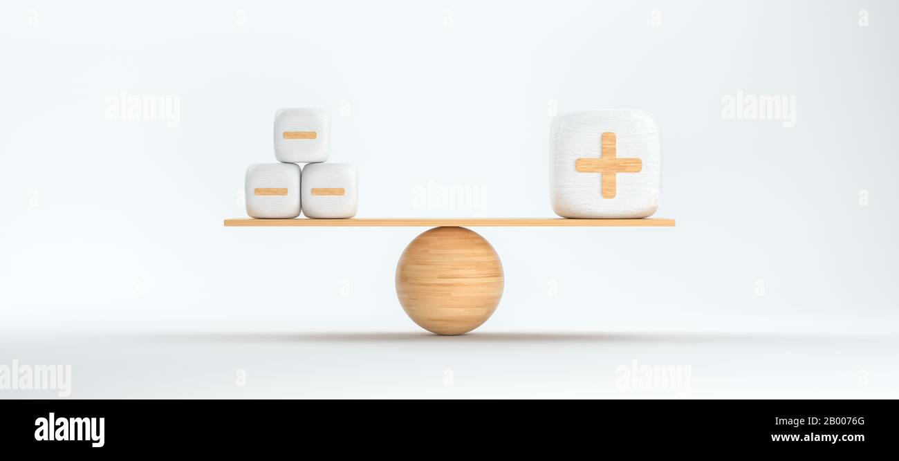 Plus minus scales hi-res stock photography and images - Alamy