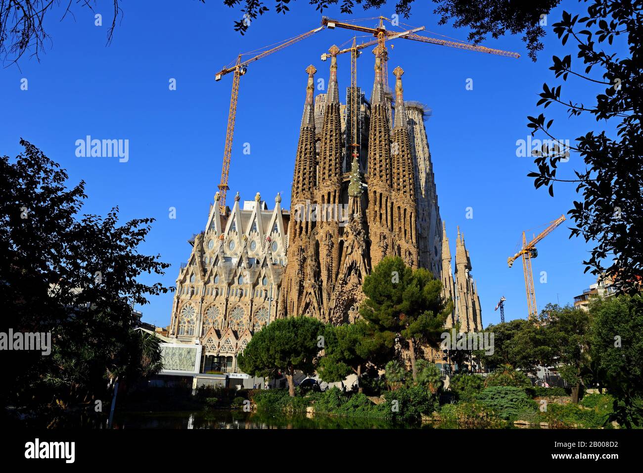 Cathedral of La Sagrada Familia. It is designed by architect Antonio ...