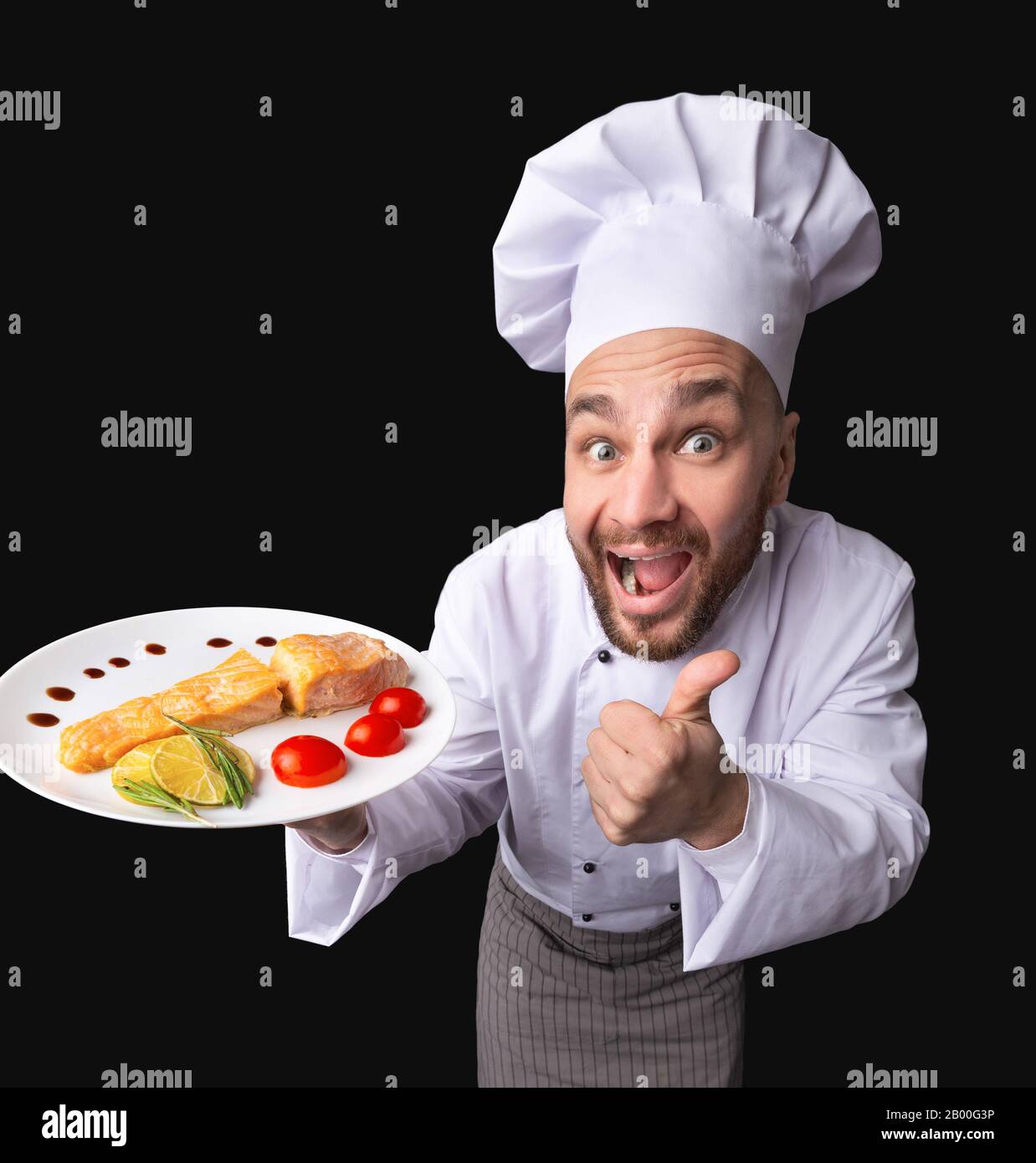 Restaurant serve excited hi-res stock photography and images - Alamy