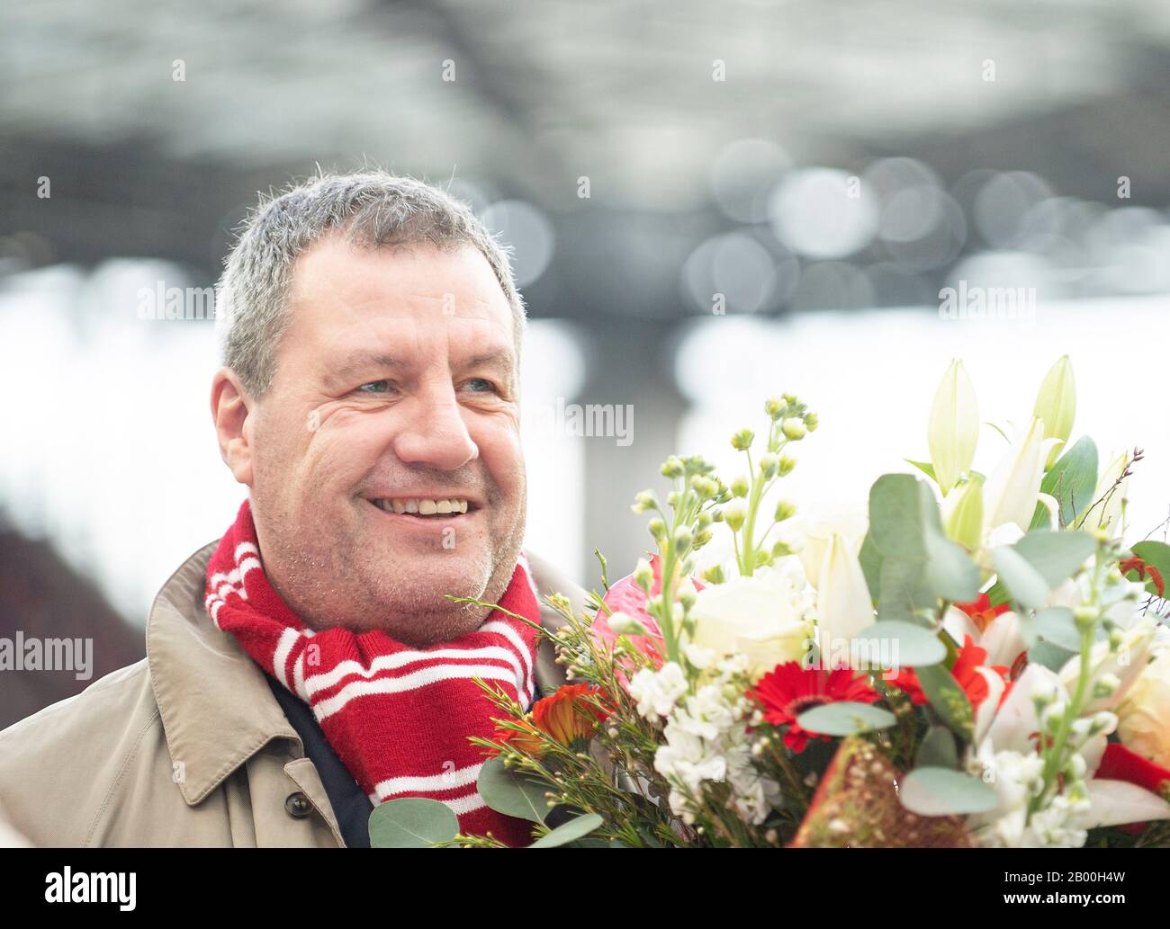 Werner Wolf President K With Flowers Soccer 1 Bundesliga 22 Matchday Fc Cologne K Fc Bayern Munich M 1 4 On February 16 2020 In Koeln Germany Usage Worldwide Stock Photo Alamy